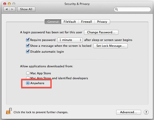 Mac wont download from unknown developer version